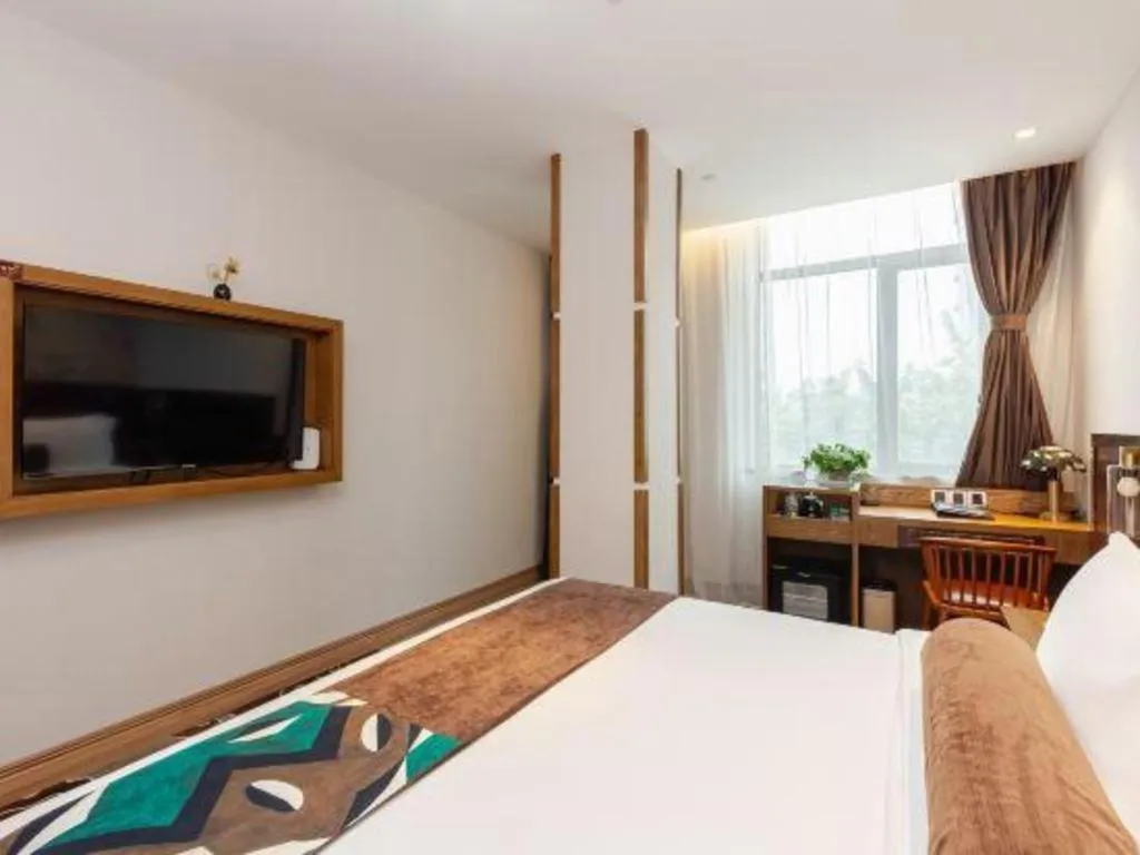 Bed in James Joyce Coffetel·Shanghai Zhuanqiao Wanda Plaza