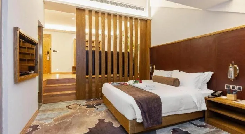 Bed in James Joyce Coffetel·Shanghai Zhuanqiao Wanda Plaza