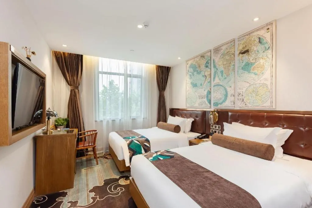 Bed in James Joyce Coffetel·Shanghai Zhuanqiao Wanda Plaza