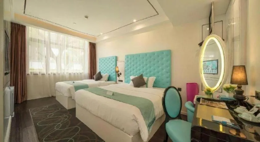 Bed in Xana Hotelle·JiNan Daminghu East Gate Shandong University