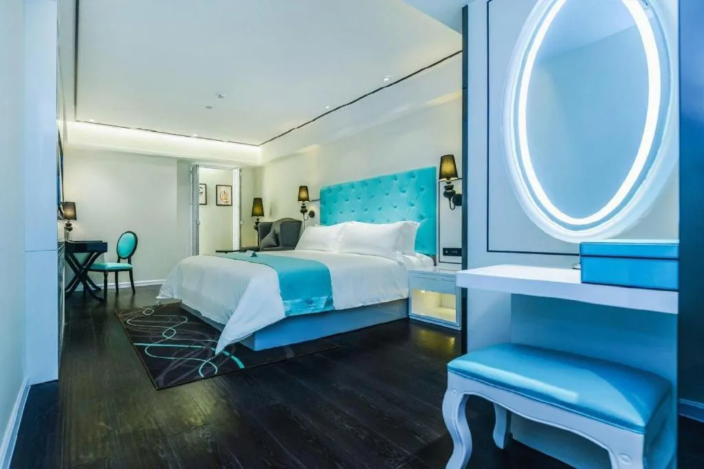 Bed in Xana Hotelle·JiNan Daminghu East Gate Shandong University