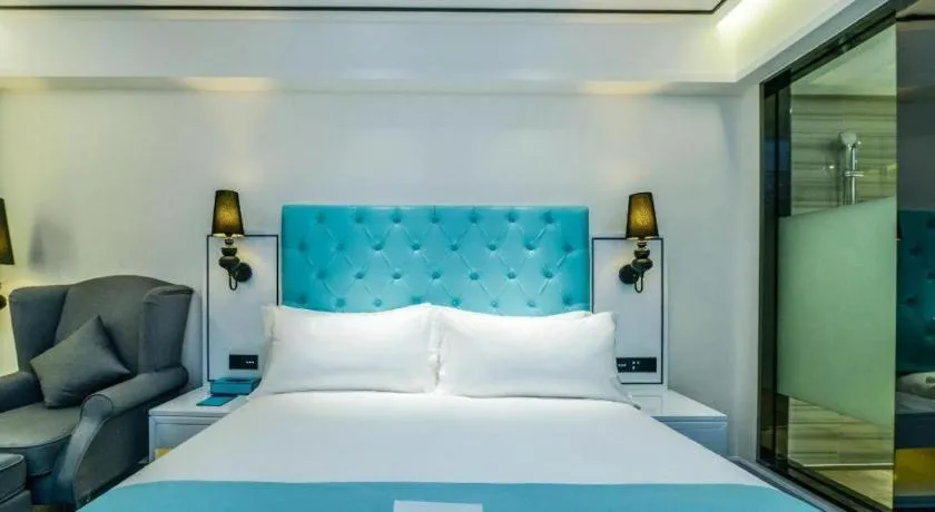 Bed in Xana Hotelle·JiNan Daminghu East Gate Shandong University