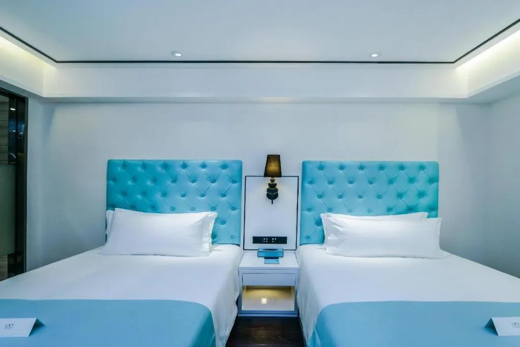 Bed in Xana Hotelle·JiNan Daminghu East Gate Shandong University