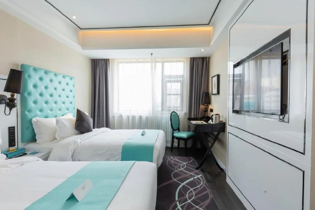 Bed in Xana Hotelle·JiNan Daminghu East Gate Shandong University