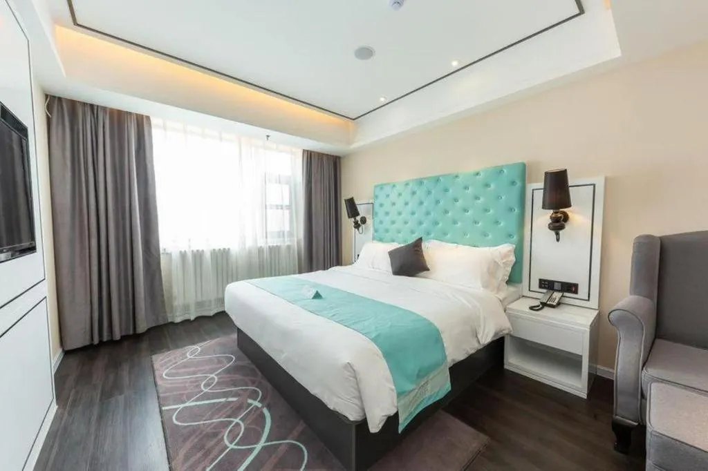 Bed in Xana Hotelle·JiNan Daminghu East Gate Shandong University