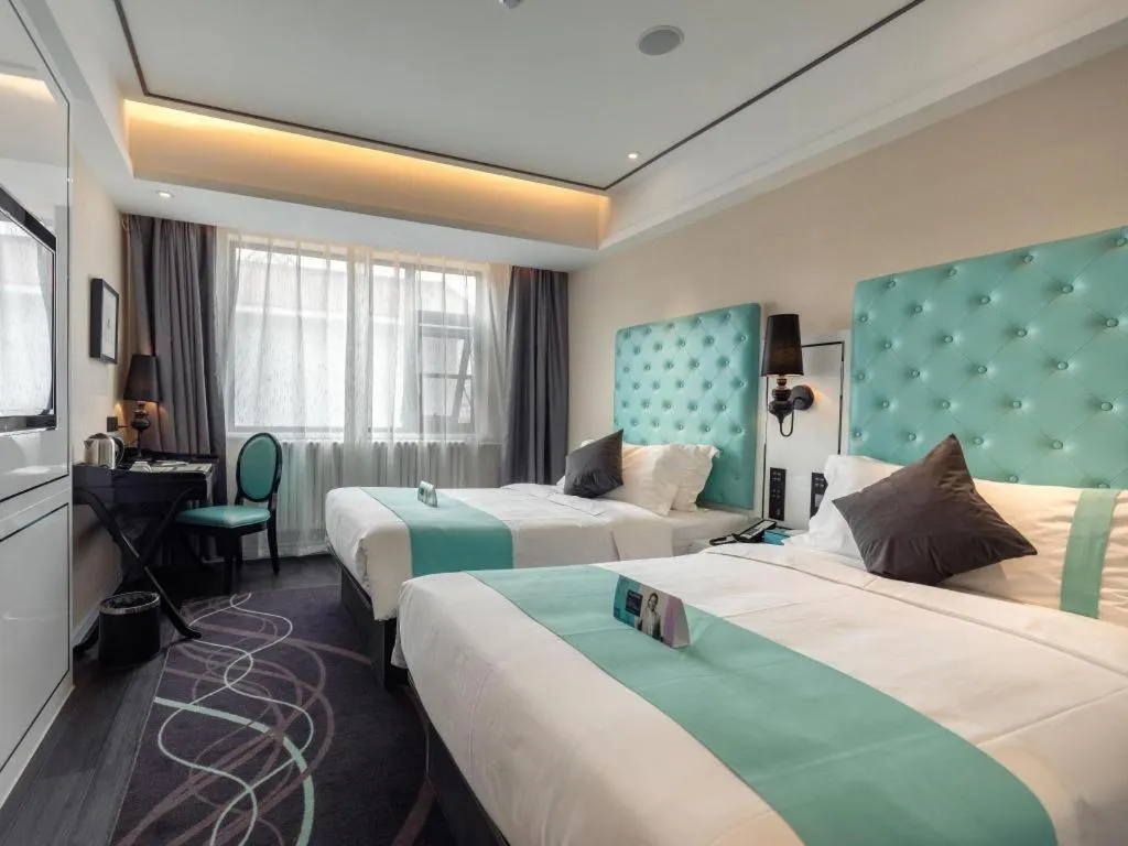 Bed in Xana Hotelle·JiNan Daminghu East Gate Shandong University