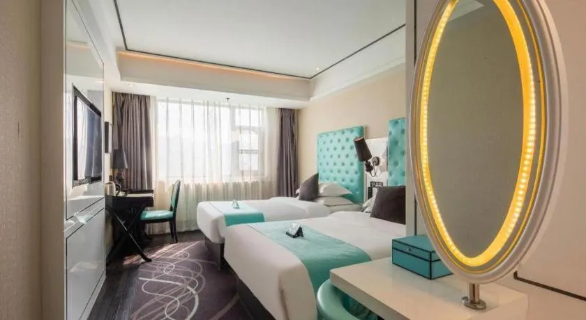 Bed in Xana Hotelle·JiNan Daminghu East Gate Shandong University