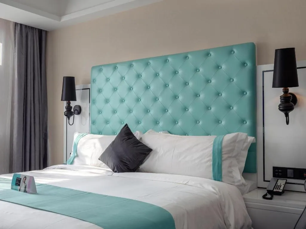 Bed in Xana Hotelle·JiNan Daminghu East Gate Shandong University