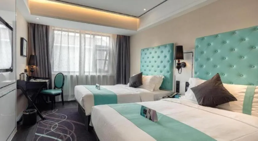 Bed in Xana Hotelle·JiNan Daminghu East Gate Shandong University