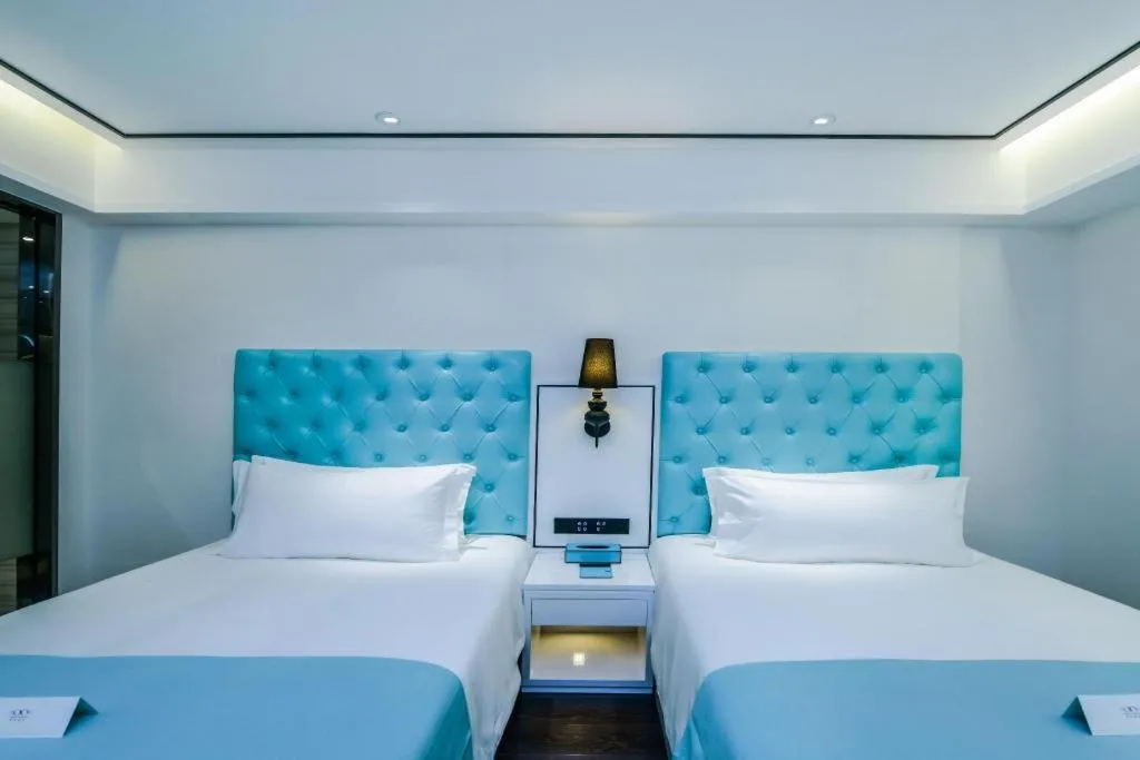 Bed in Xana Hotelle·JiNan Daminghu East Gate Shandong University