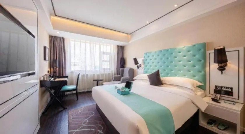 Bed in Xana Hotelle·JiNan Daminghu East Gate Shandong University