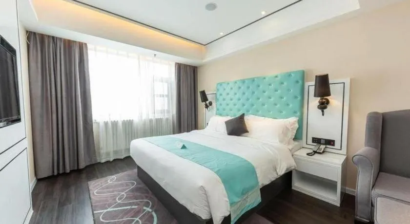 Bed in Xana Hotelle·JiNan Daminghu East Gate Shandong University