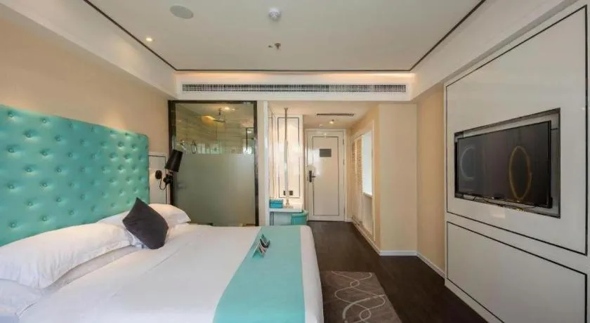 Bed in Xana Hotelle·JiNan Daminghu East Gate Shandong University