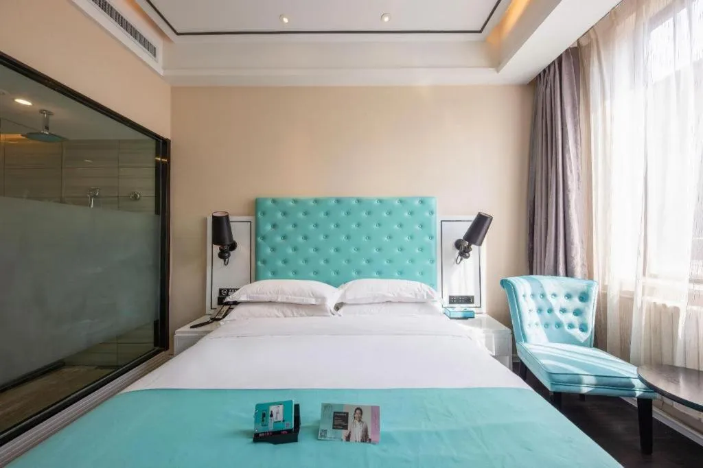 Bed in Xana Hotelle·JiNan Daminghu East Gate Shandong University