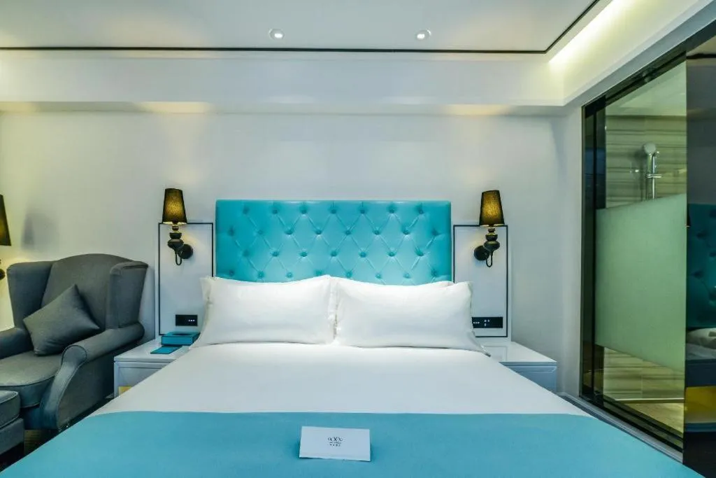 Bed in Xana Hotelle·JiNan Daminghu East Gate Shandong University