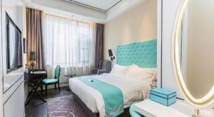 Bed in Xana Hotelle·JiNan Daminghu East Gate Shandong University