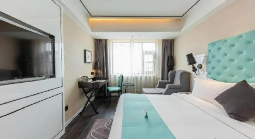 Bed in Xana Hotelle·JiNan Daminghu East Gate Shandong University