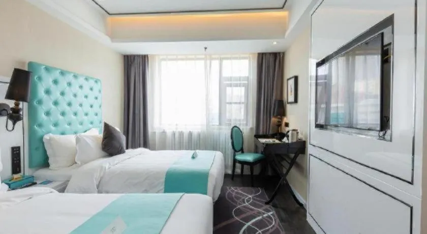 Bed in Xana Hotelle·JiNan Daminghu East Gate Shandong University