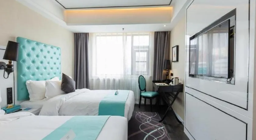 Bed in Xana Hotelle·JiNan Daminghu East Gate Shandong University