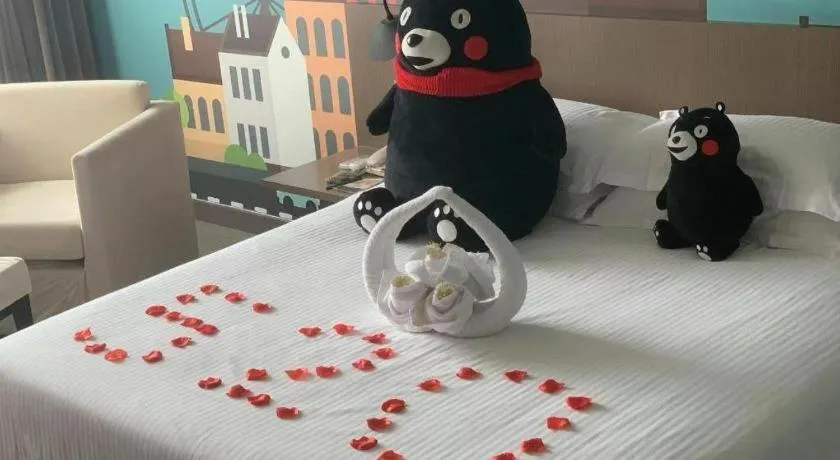 Bed in Jinjiang Inn Select Xuzhou Suning Plaza Jinguang East Road