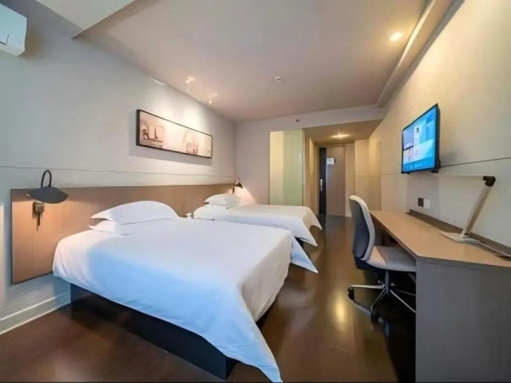 Bed in Jinjiang Inn Select Xuzhou Suning Plaza Jinguang East Road