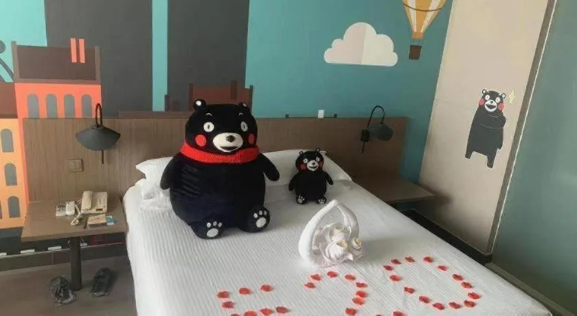 Bed in Jinjiang Inn Select Xuzhou Suning Plaza Jinguang East Road