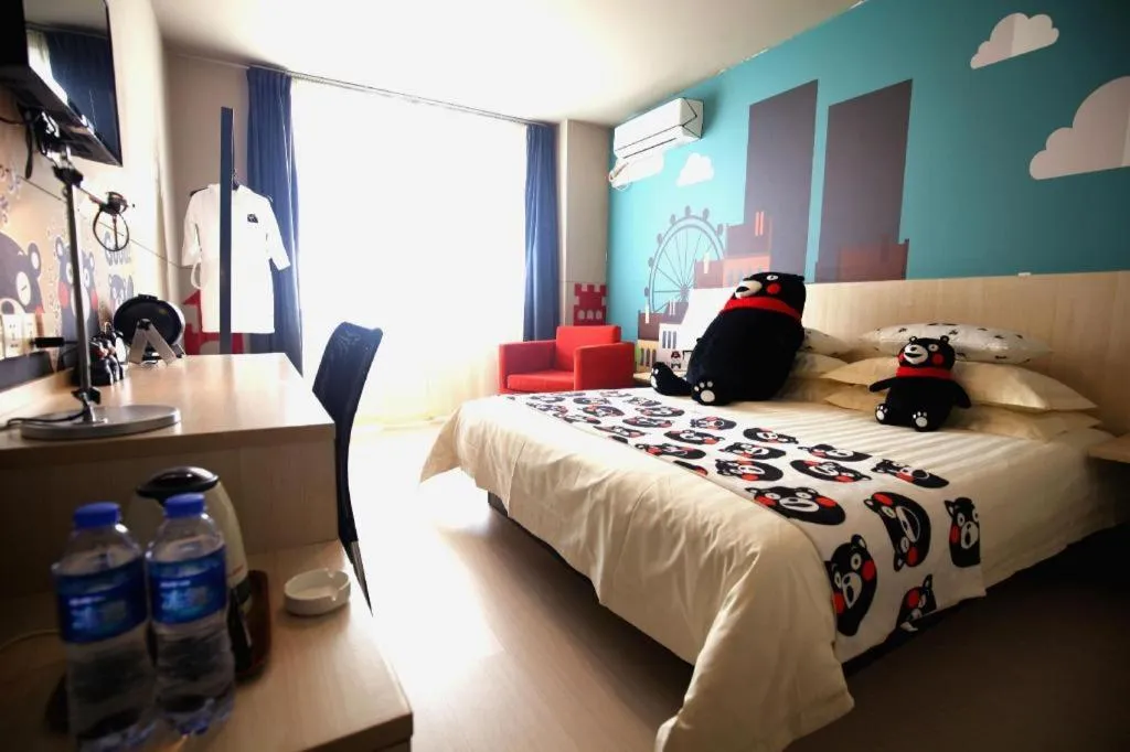 Bed in Jinjiang Inn Select Xuzhou Suning Plaza Jinguang East Road