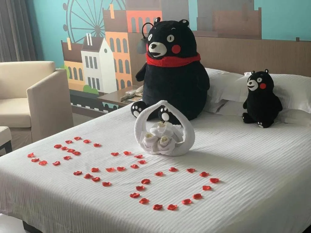 Bed in Jinjiang Inn Select Xuzhou Suning Plaza Jinguang East Road