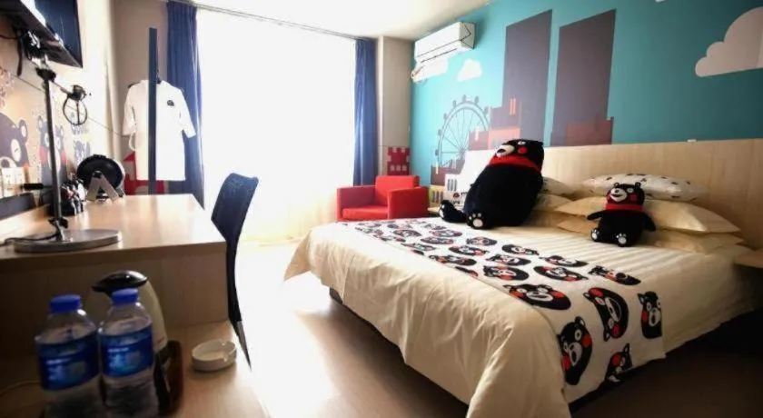 Bed in Jinjiang Inn Select Xuzhou Suning Plaza Jinguang East Road