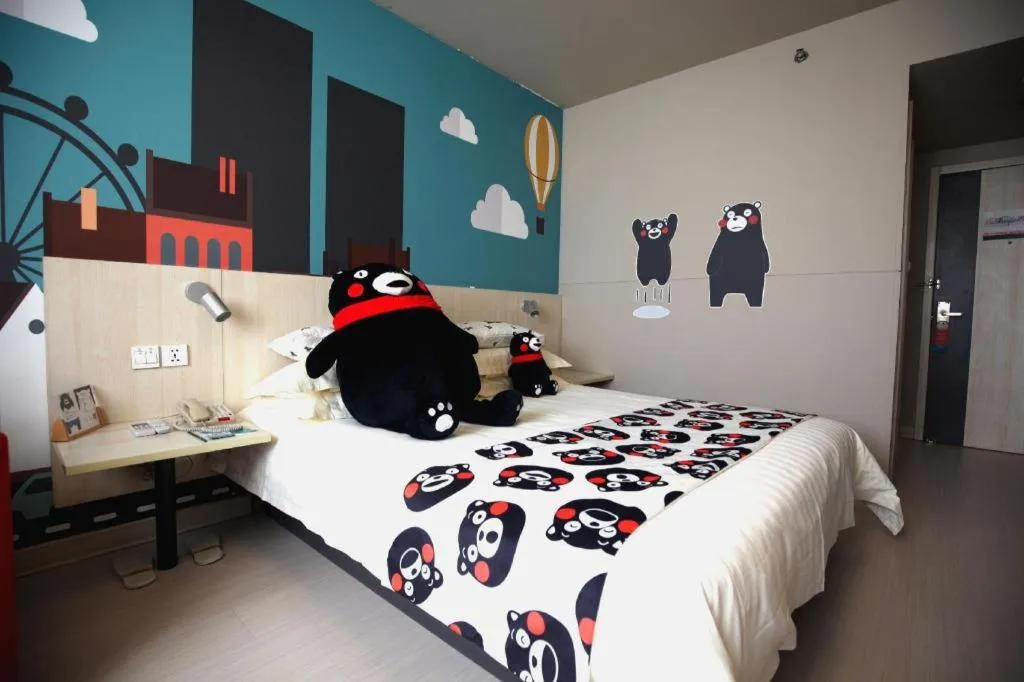 Bed in Jinjiang Inn Select Xuzhou Suning Plaza Jinguang East Road