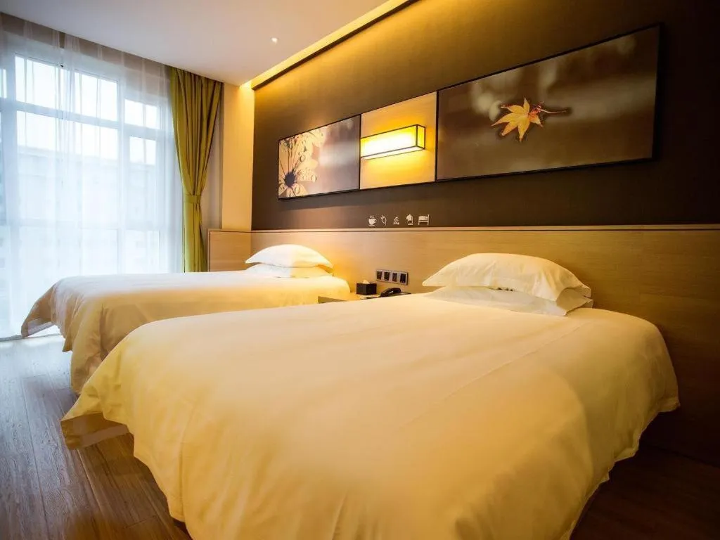 Bed in IU Hotels·Yinchuan Railway Station