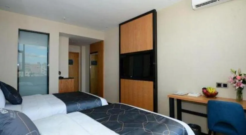 Bed in Chonpines Hotel North Xiamen Station Jimei University