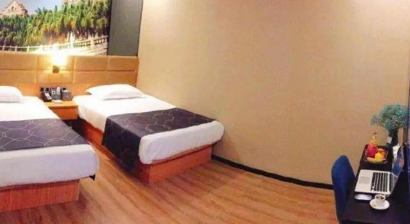 Bed in Chonpines Hotel North Xiamen Station Jimei University