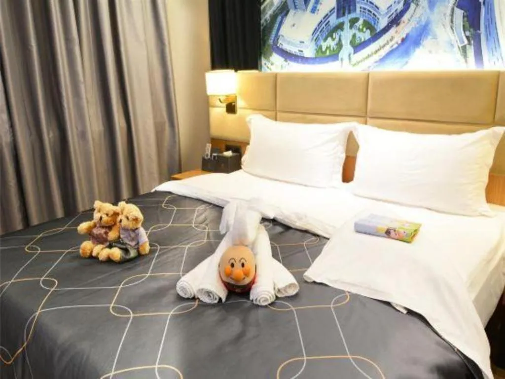 Bed in Chonpines Hotel North Xiamen Station Jimei University