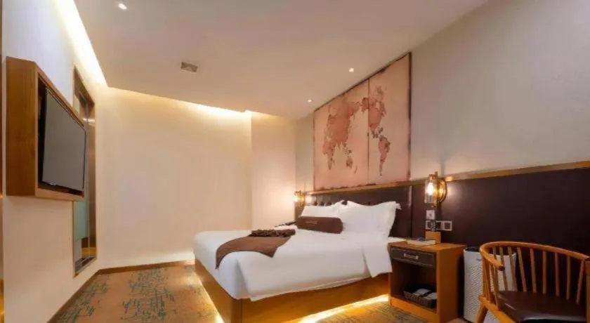 Bed in James Joyce Coffetel·Shenyang North Railway Station Shifu Square