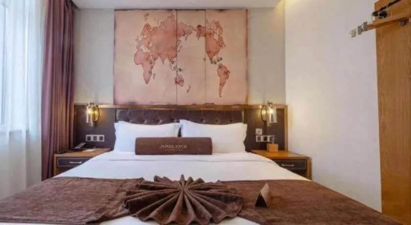 Bed in James Joyce Coffetel·Shenyang North Railway Station Shifu Square