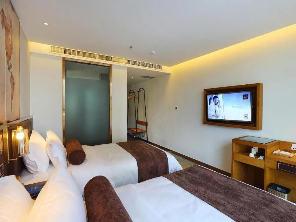 Bed in James Joyce Coffetel·Shenyang North Railway Station Shifu Square