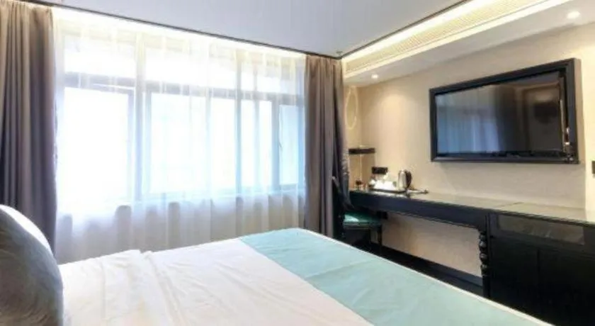 Bed in Xana Hotelle·Nanchang Bayi Square Metro Station