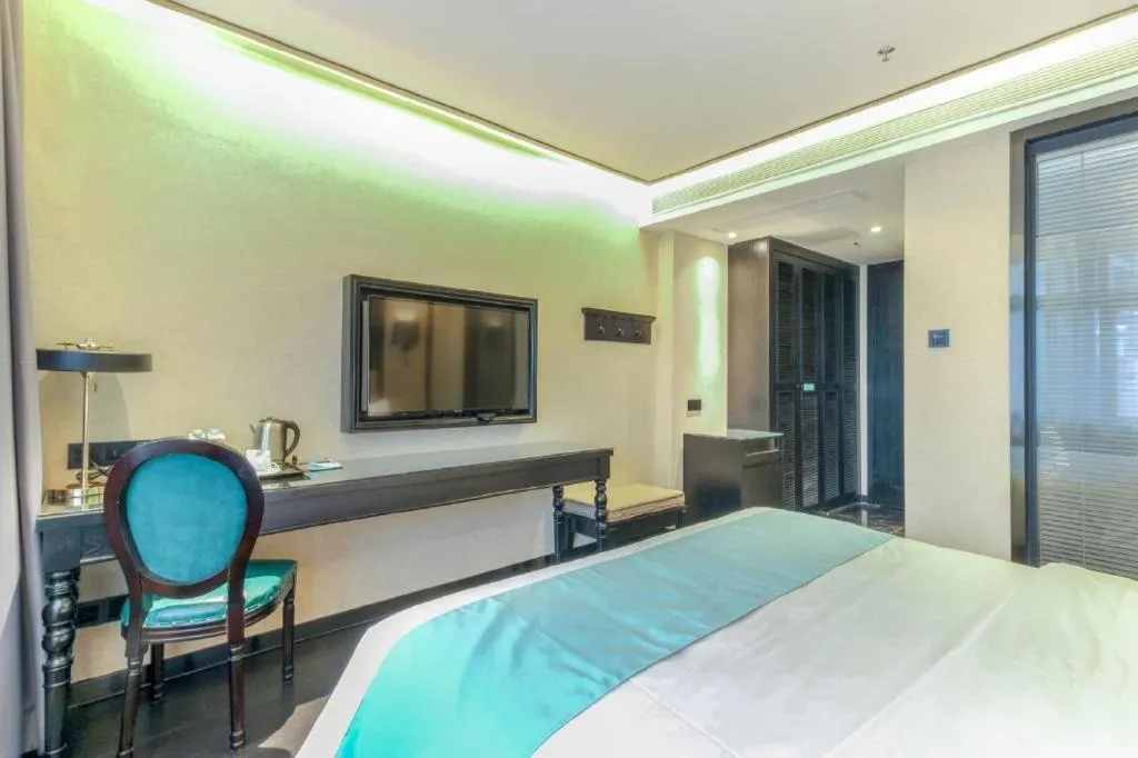 Bed in Xana Hotelle·Nanchang Bayi Square Metro Station