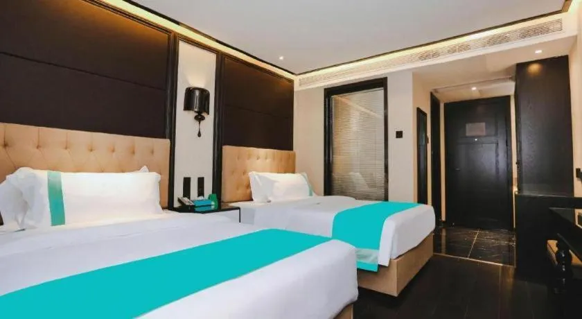 Bed in Xana Hotelle·Nanchang Bayi Square Metro Station