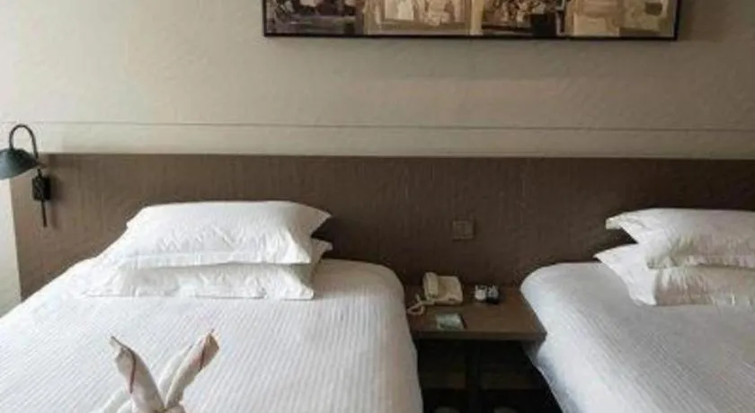 Bed in Jinjiang Inn Select Xuzhou High-speed Railway Station Kunpeng Road