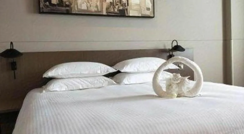 Bed in Jinjiang Inn Select Xuzhou High-speed Railway Station Kunpeng Road