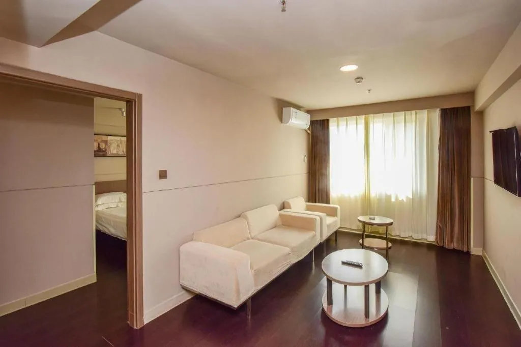 Bed in Jinjiang Inn Style Shijiazhuang Zhongshan Xi Road Yuxi Park