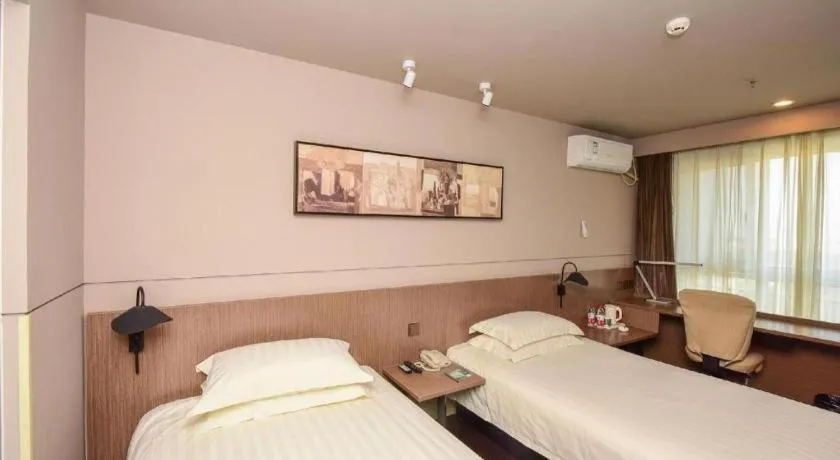 Bed in Jinjiang Inn Style Shijiazhuang Zhongshan Xi Road Yuxi Park