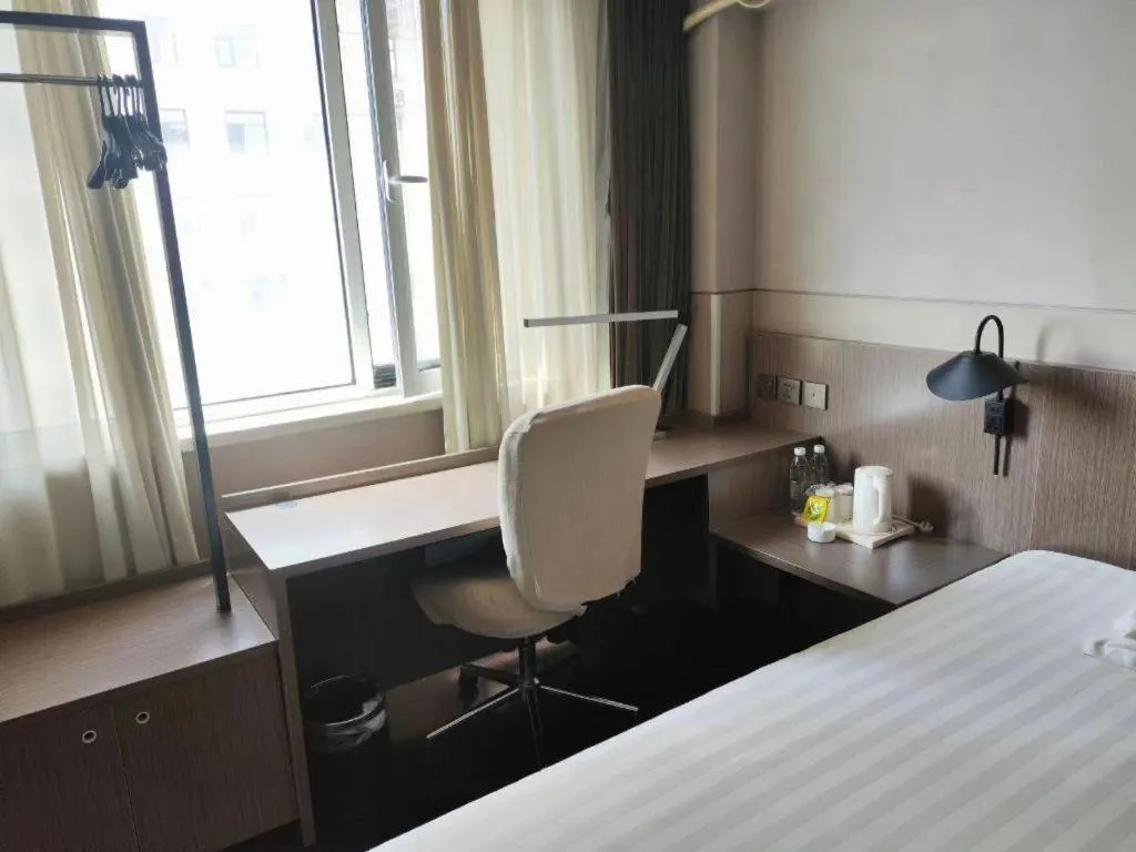 Bed in Jinjiang Inn Style Shijiazhuang Zhongshan Xi Road Yuxi Park