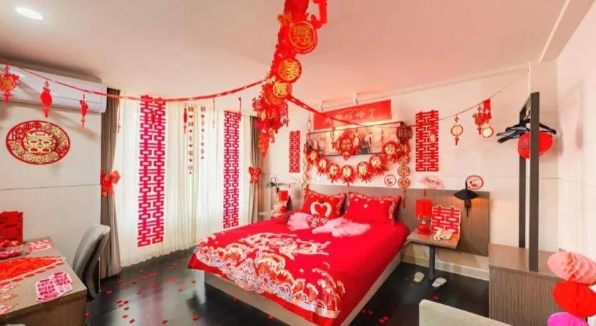 Bed in Jinjiang Inn Select Changchun Yuanda Street