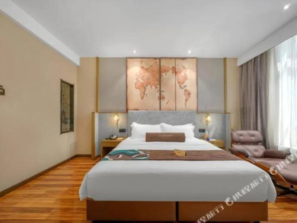 Bed in James Joyce Coffetel·Changchun Railway Station