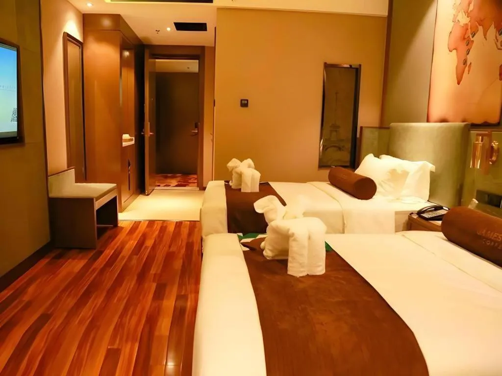 Bed in James Joyce Coffetel·Changchun Railway Station