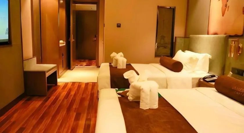 Bed in James Joyce Coffetel·Changchun Railway Station