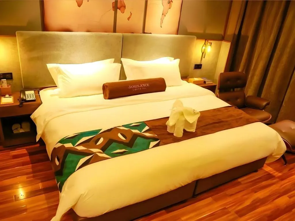 Bed in James Joyce Coffetel·Changchun Railway Station